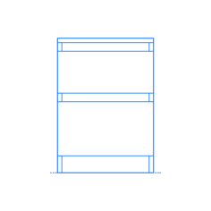 Furniture Nightstands Ikea Kullen 2 Drawer Chest Svg Line Art, Free Vectors File